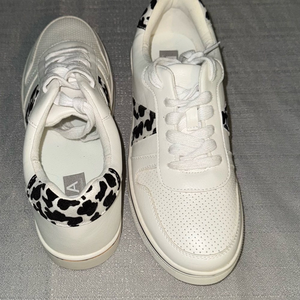 MIA White and Black Sneakers